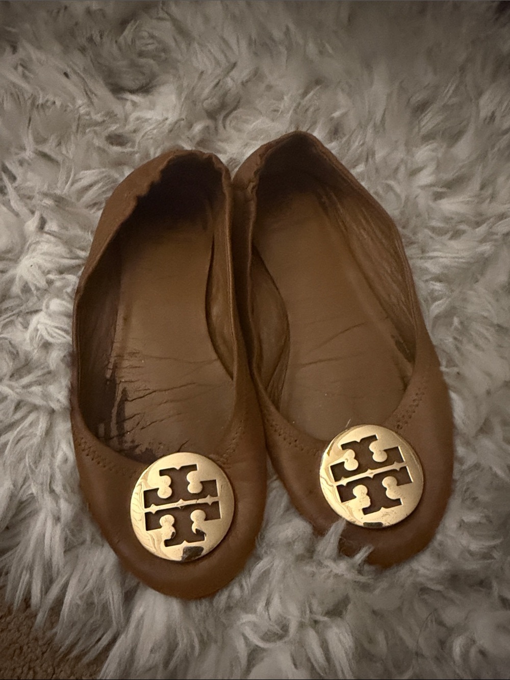 Tory Burch brown flats